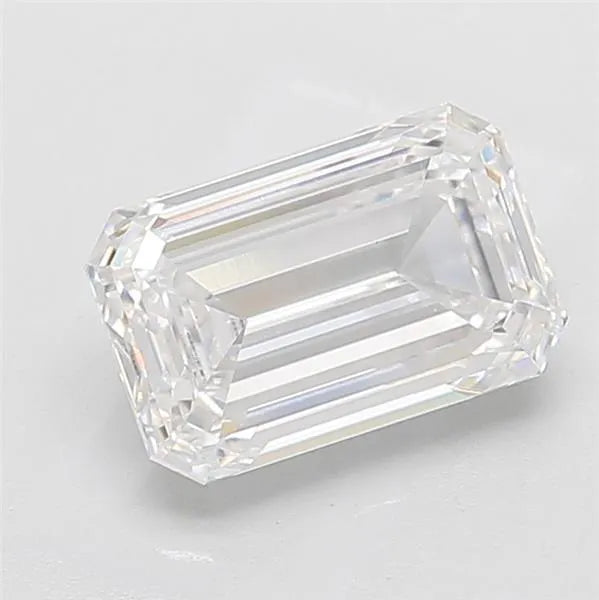 4.05ct Emerald Lab Grown Diamond (Colour D, Clarity VVS2, IGI Certified)