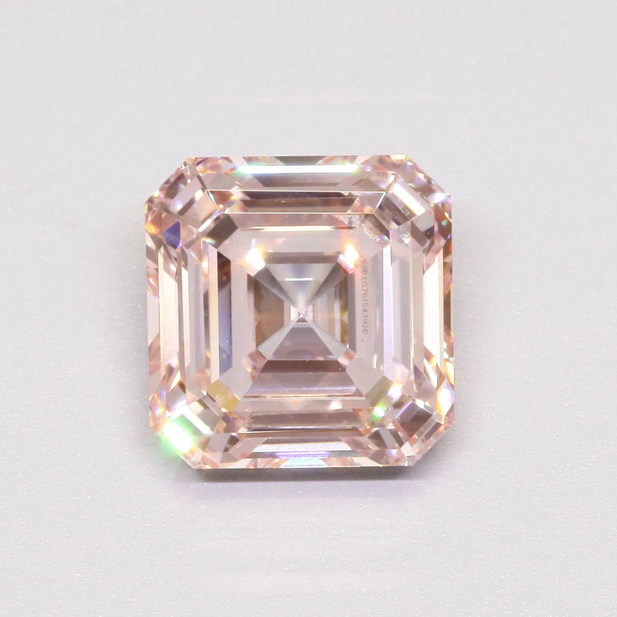 4.08ct Asscher Lab Grown Diamond (Colour Fancy Intense Pink, Clarity VS1, IGI Certified)