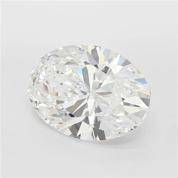 4.69ct Oval Lab Grown Diamond (Colour D, Clarity IF, IGI Certified)