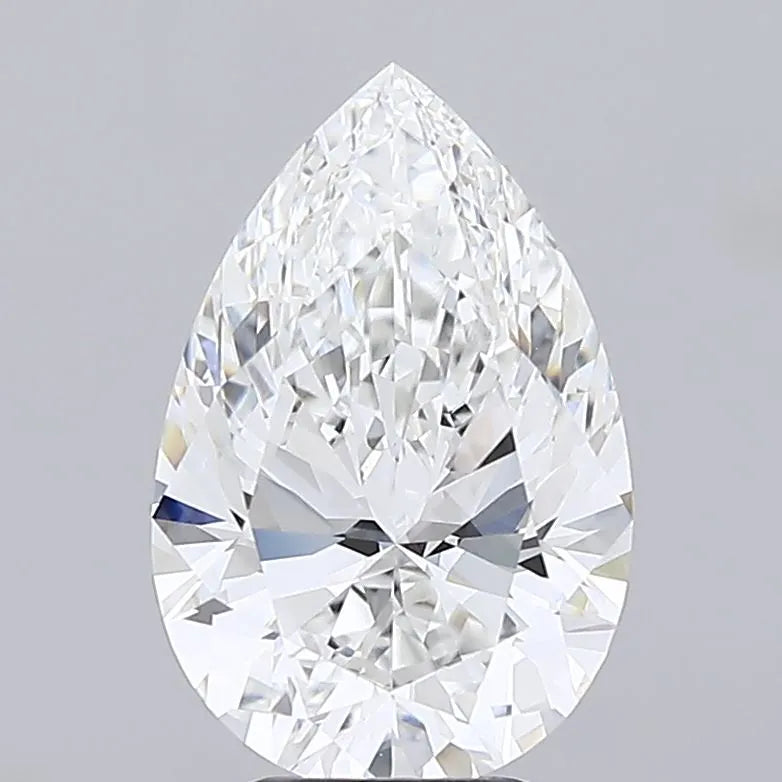 5.00ct Pear Lab Grown Diamond (Colour F, Clarity VVS2, IGI Certified)