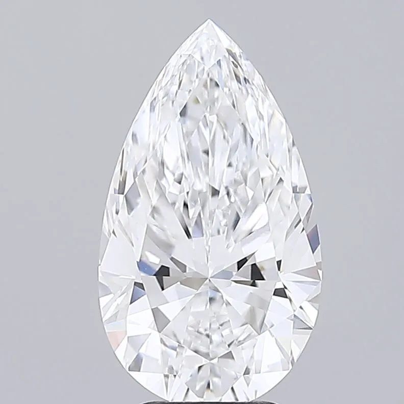 5.01ct Pear Lab Grown Diamond (Colour D, Clarity VVS2, IGI Certified)