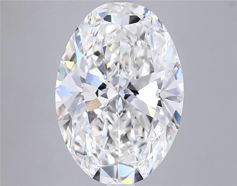 5.05ct Oval Lab Grown Diamond (Colour F, Clarity VVS2, IGI Certified)
