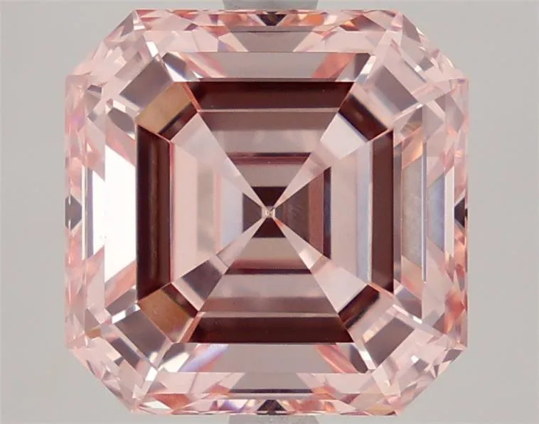 5.06ct Asscher Lab Grown Diamond (Colour Fancy Intense Pink, Clarity VVS2, IGI Certified)