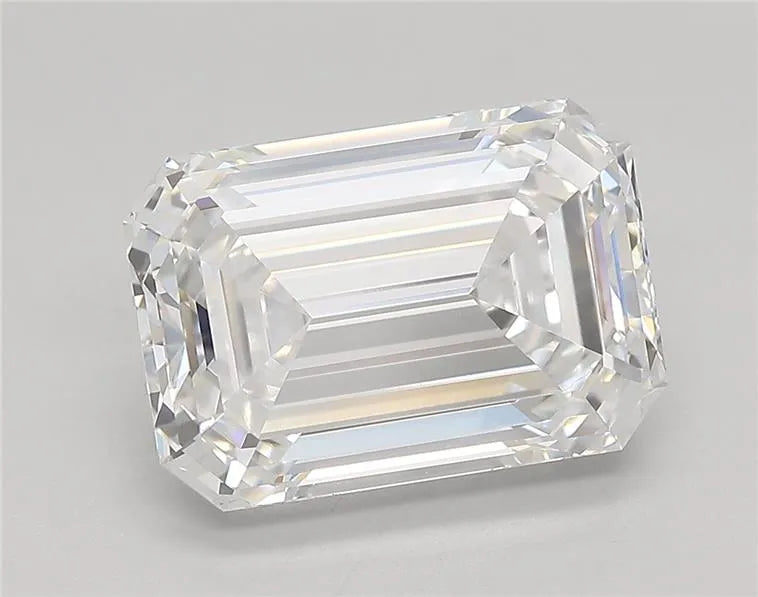 5.21ct Emerald Lab Grown Diamond (Colour D, Clarity VVS1, IGI Certified)