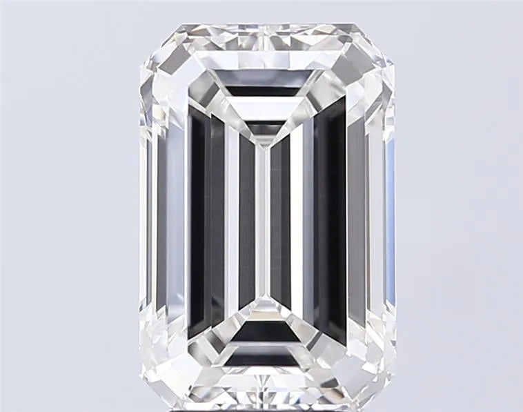 5.50ct Emerald Lab Grown Diamond (Colour F, Clarity VVS2, IGI Certified)