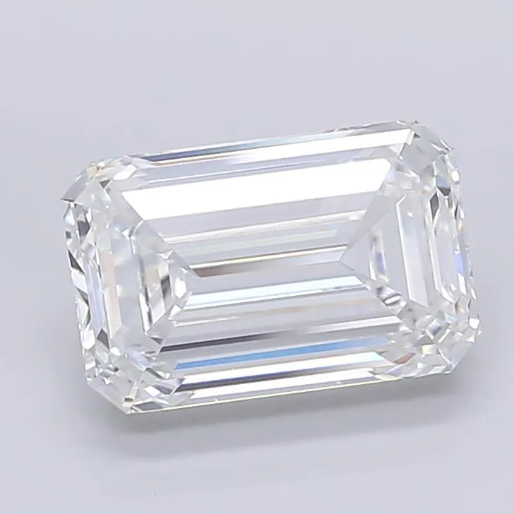 6.22ct Emerald Lab Grown Diamond (Colour E, Clarity VVS1, IGI Certified)