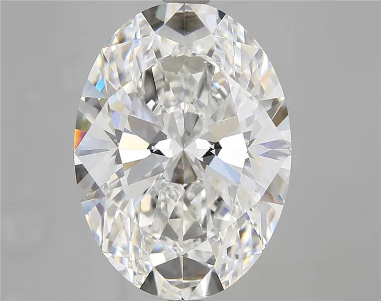 8.58ct Oval Lab Grown Diamond (Colour F, Clarity VVS2, IGI Certified)