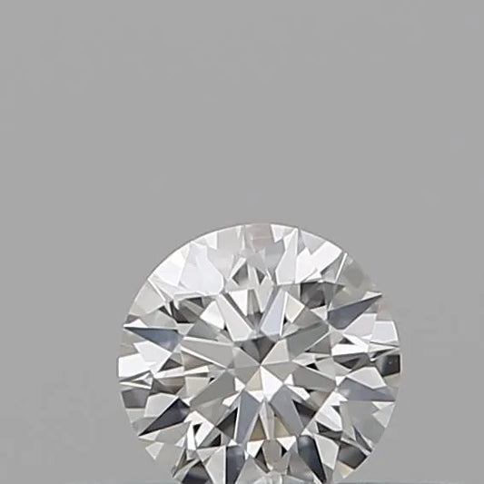 0.07ct Round Natural Diamond (Colour F, Clarity SI1, Cut VG, IGI Certified)