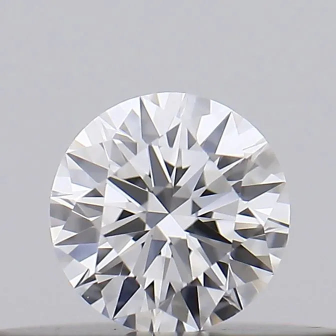 0.15ct Round Natural Diamond (Colour D, Clarity VVS1, Cut EX, GIA Certified)