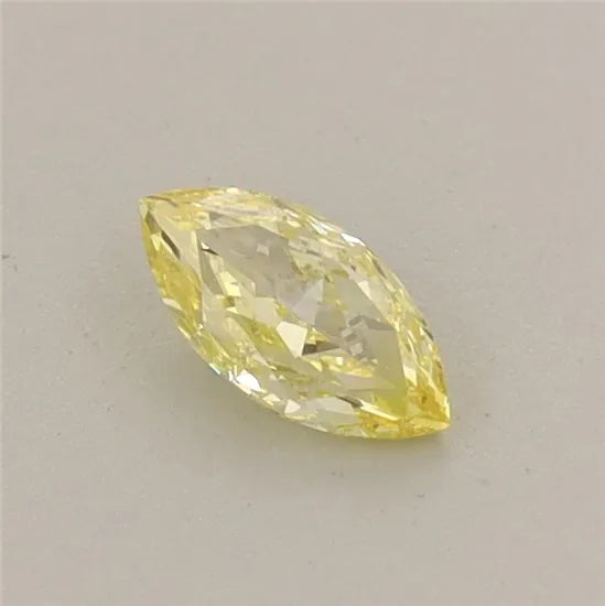 0.27ct Marquise Lab Grown Diamond (Colour Fancy Intense Yellow, Clarity VVS2, IGI Certified)
