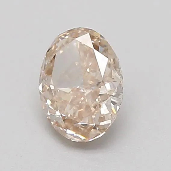 0.31ct Oval Lab Grown Diamond (Colour Very Light Brown, Clarity VS1, IGI Certified)