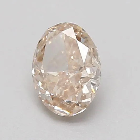 0.31ct Oval Lab Grown Diamond (Colour Very Light Brown, Clarity VS1, IGI Certified)