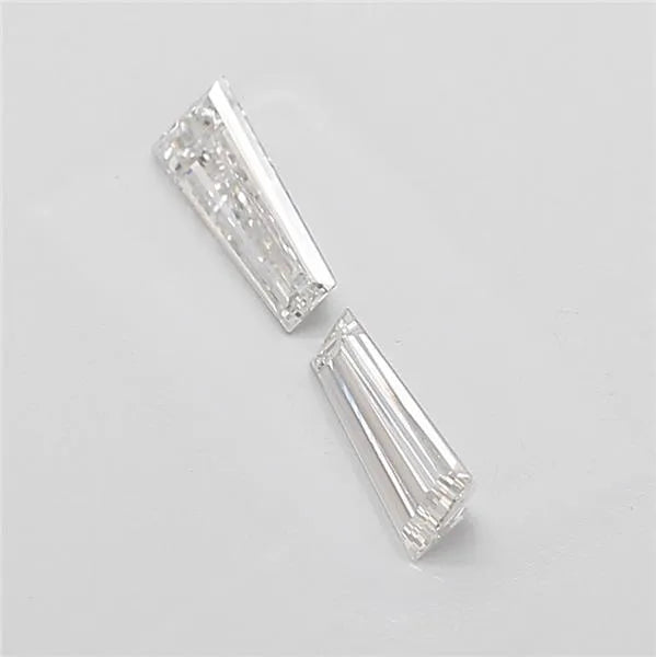 0.32ct Tapered baguette Lab Grown Diamond (Colour F, Clarity VS1, IGI Certified)