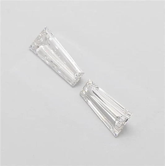 0.38ct Tapered baguette Lab Grown Diamond (Colour F, Clarity VVS2, IGI Certified)