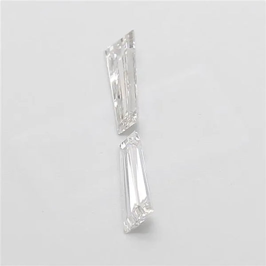 0.39ct Tapered baguette Lab Grown Diamond (Colour F, Clarity VVS1, IGI Certified)