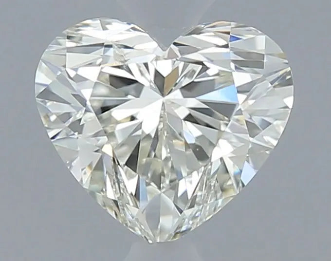 0.41ct Heart Natural Diamond (Colour L, Clarity SI2, GIA Certified)