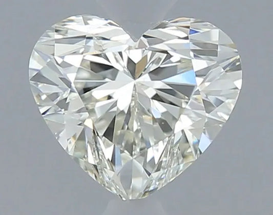 0.41ct Heart Natural Diamond (Colour L, Clarity SI2, GIA Certified)