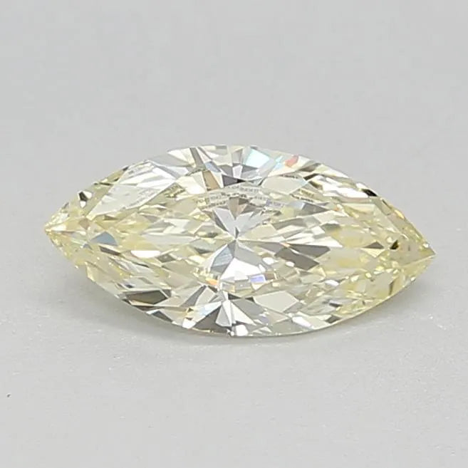0.47ct Marquise Lab Grown Diamond (Colour Fancy Light Yellow, Clarity VVS2, IGI Certified)