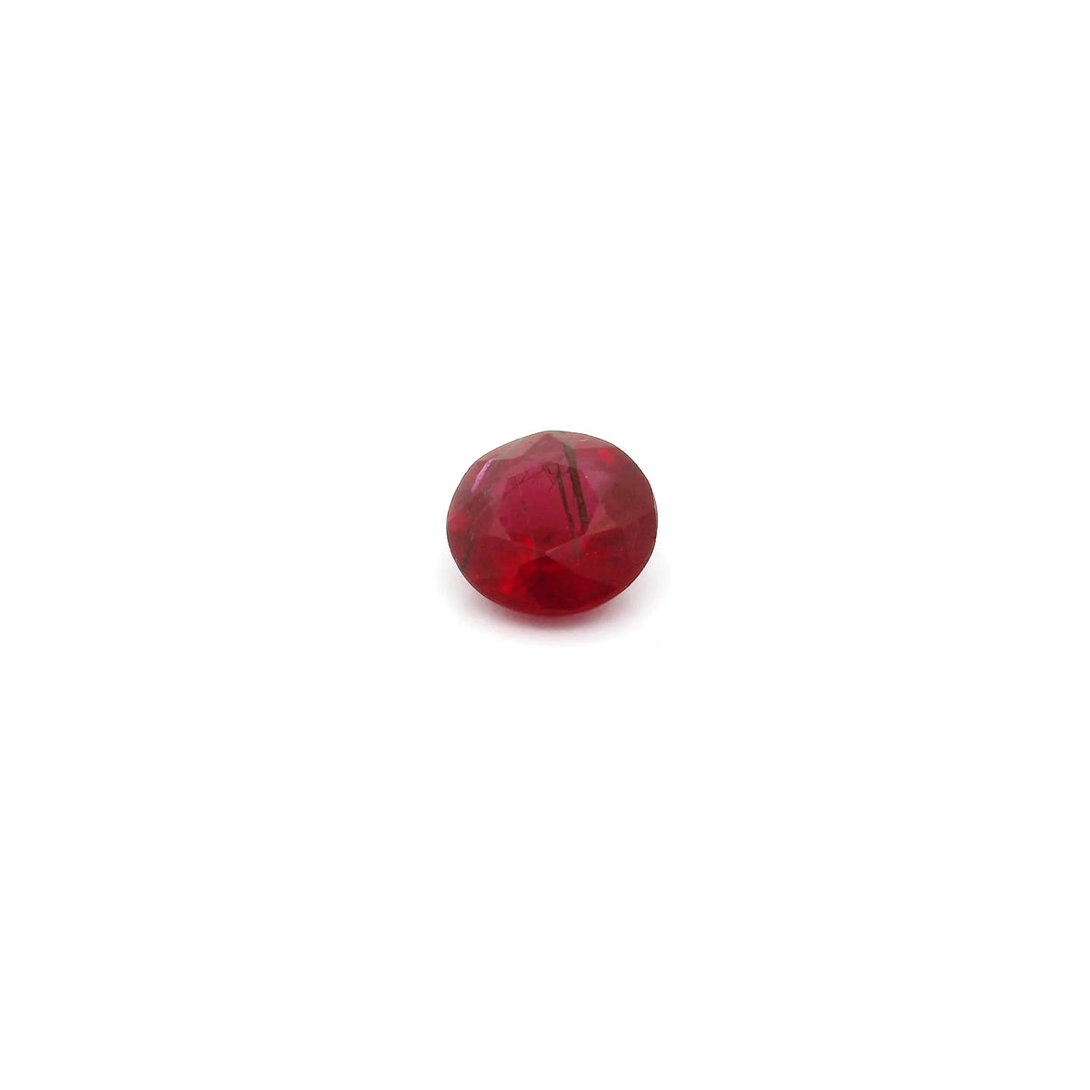 0.49ct Round Natural Ruby (Colour Red, Clarity Moderately Included, Cut Faceted)