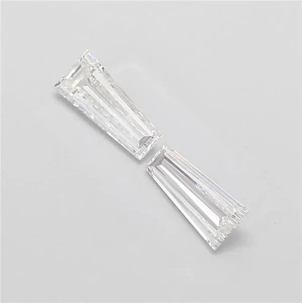 0.49ct Tapered baguette Lab Grown Diamond (Colour E, Clarity VVS2, IGI Certified)