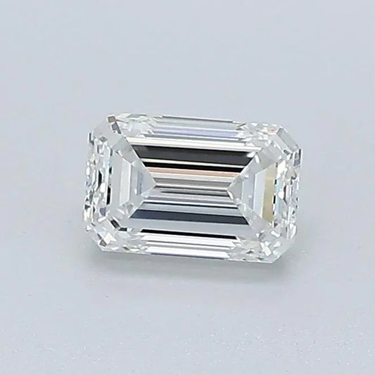 0.50ct Emerald Natural Diamond (Colour E, Clarity VVS2, GIA Certified)