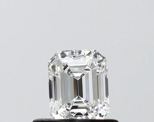 0.53ct Emerald Lab Grown Diamond (Colour E, Clarity VVS2, IGI Certified)
