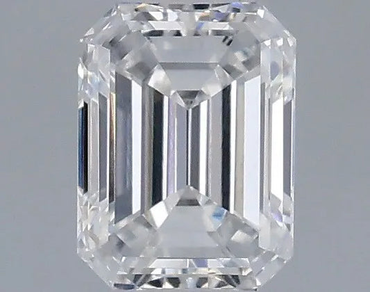 0.53ct Emerald Lab Grown Diamond (Colour E, Clarity VVS2, IGI Certified)