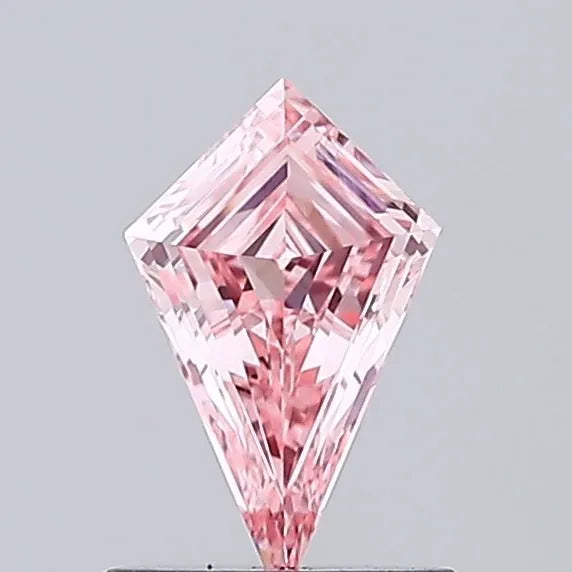 0.58ct Kite Lab Grown Diamond (Colour Fancy Vivid Pink, Clarity VS1, IGI Certified)