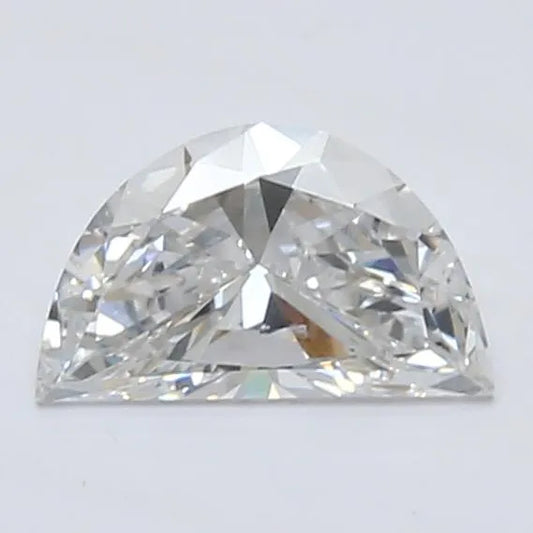 0.71ct Half moon Lab Grown Diamond (Colour E, Clarity VVS2, IGI Certified)