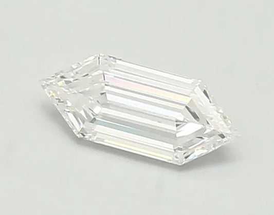 0.73ct Hexagonal Lab Grown Diamond (Colour E, Clarity VVS1, IGI Certified)