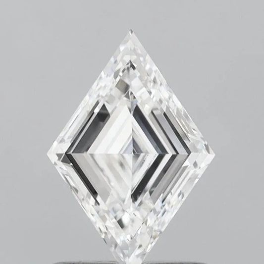 0.73ct Lozenge Lab Grown Diamond (Colour D, Clarity VVS2, IGI Certified)