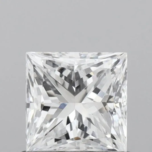 0.73ct Princess Lab Grown Diamond (Colour D, Clarity VVS2, IGI Certified)