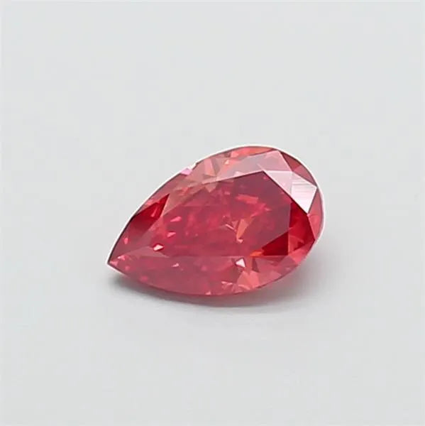 0.77ct Pear Lab Grown Diamond (Colour Fancy Vivid Pink, Clarity VS2, IGI Certified)