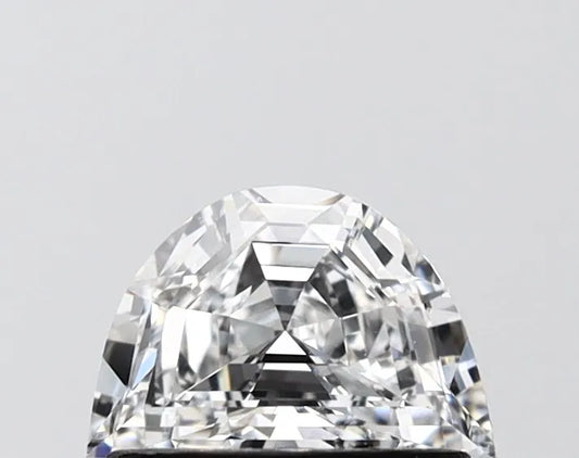 0.84ct Half moon Lab Grown Diamond (Colour D, Clarity VVS2, IGI Certified)