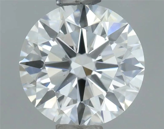 0.85ct Round Natural Diamond (Colour G, Clarity IF, Cut EX, GIA Certified)
