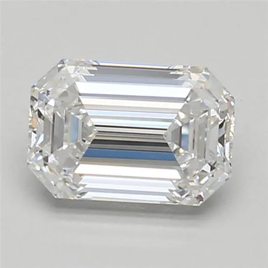 0.92ct Emerald Lab Grown Diamond (Colour D, Clarity VVS2, Cut VG, IGI Certified)