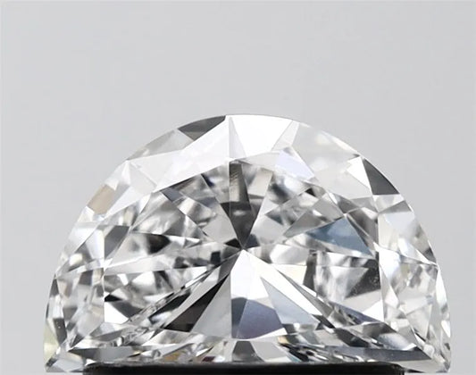 0.92ct Half moon Lab Grown Diamond (Colour D, Clarity VVS2, IGI Certified)