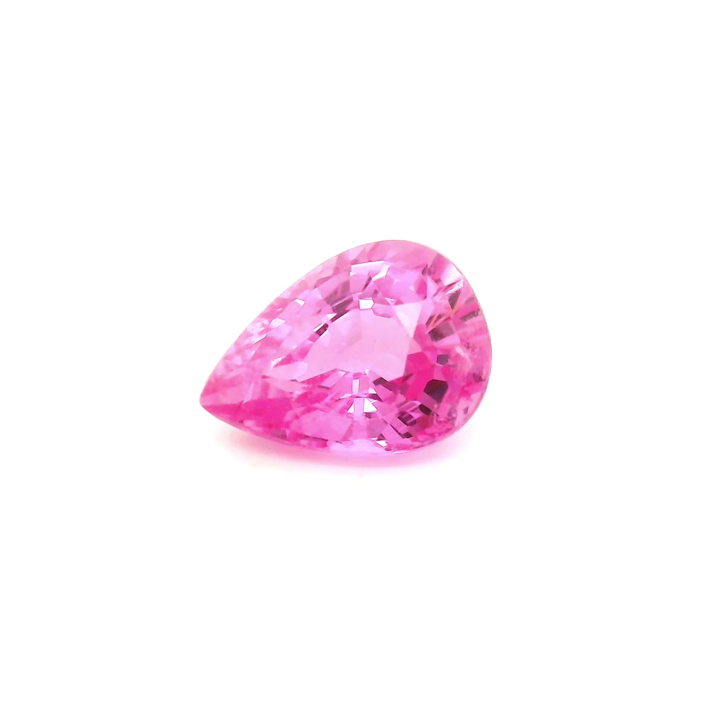 0.93ct Pear Natural Sapphire (Colour Pink, Clarity Slightly Included, Cut Faceted)