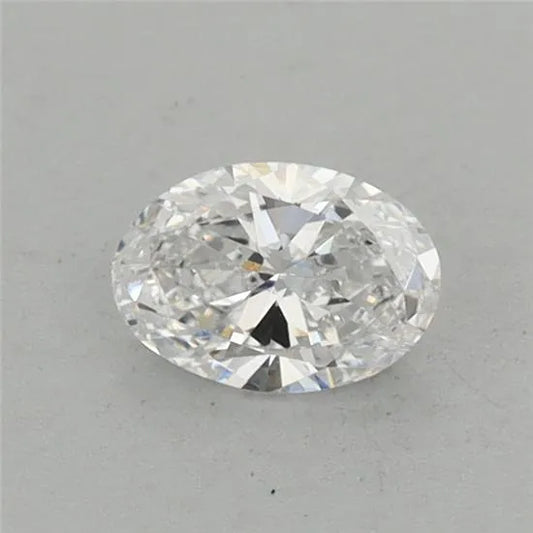 0.40ct Oval Lab Grown Diamond (Colour D, Clarity VVS2, IGI Certified)