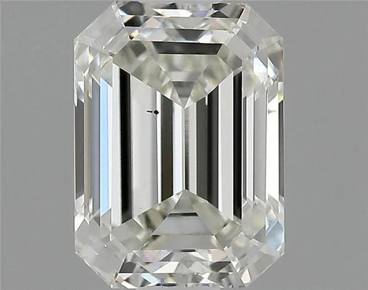 1.00ct Emerald Lab Grown Diamond (Colour I, Clarity SI1, IGI Certified)