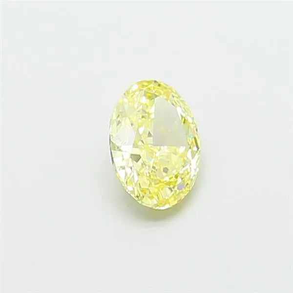1.01ct Oval Lab Grown Diamond (Colour Fancy Yellow, Clarity VS1, IGI Certified)