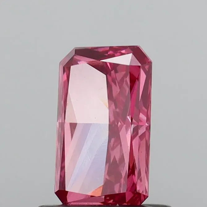 1.01ct Radiant Lab Grown Diamond (Colour Fancy Vivid Pink, Clarity VVS2, IGI Certified)