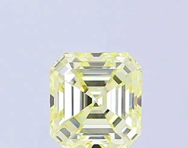 1.02ct Asscher Lab Grown Diamond (Colour Fancy Yellow, Clarity VVS2, IGI Certified)