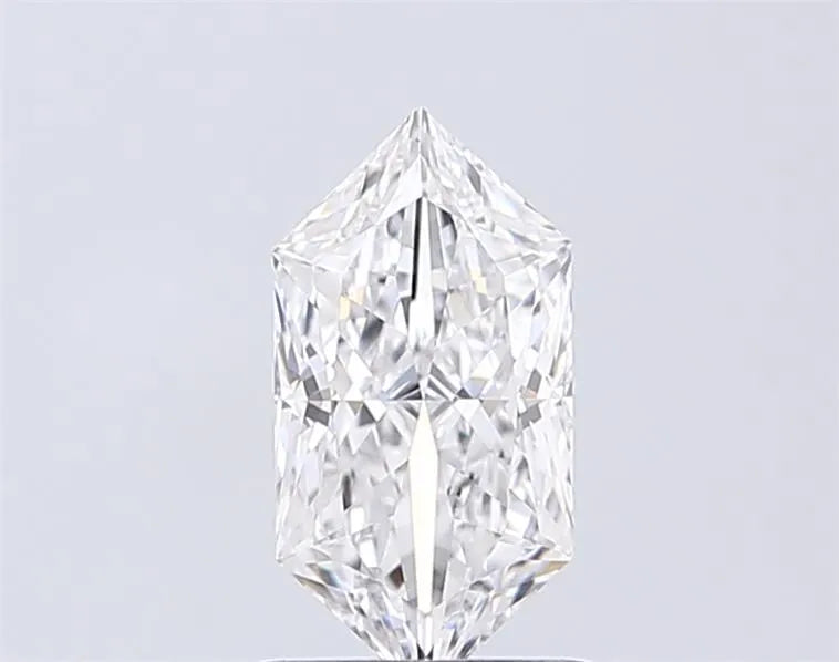 1.02ct Hexagonal Lab Grown Diamond (Colour D, Clarity IF, IGI Certified)