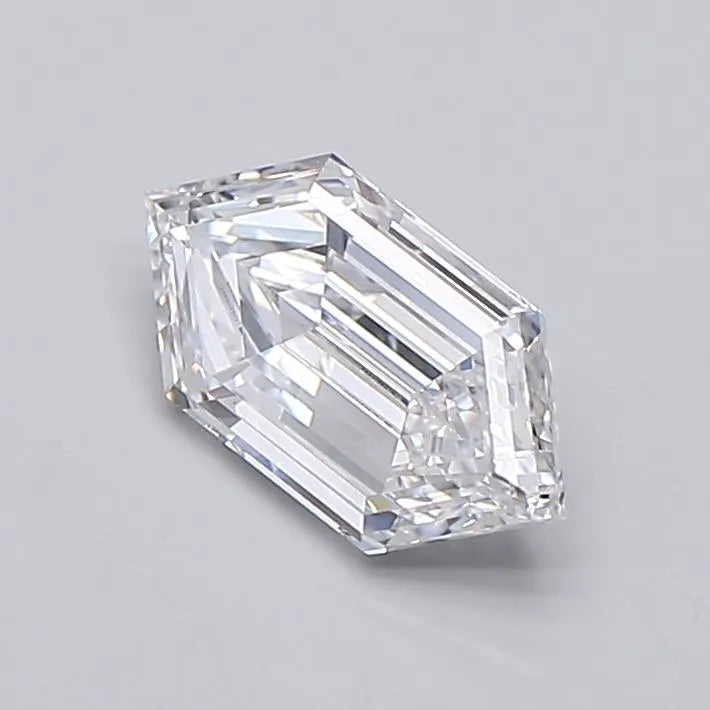 1.02ct Hexagonal Lab Grown Diamond (Colour D, Clarity VS1, IGI Certified)