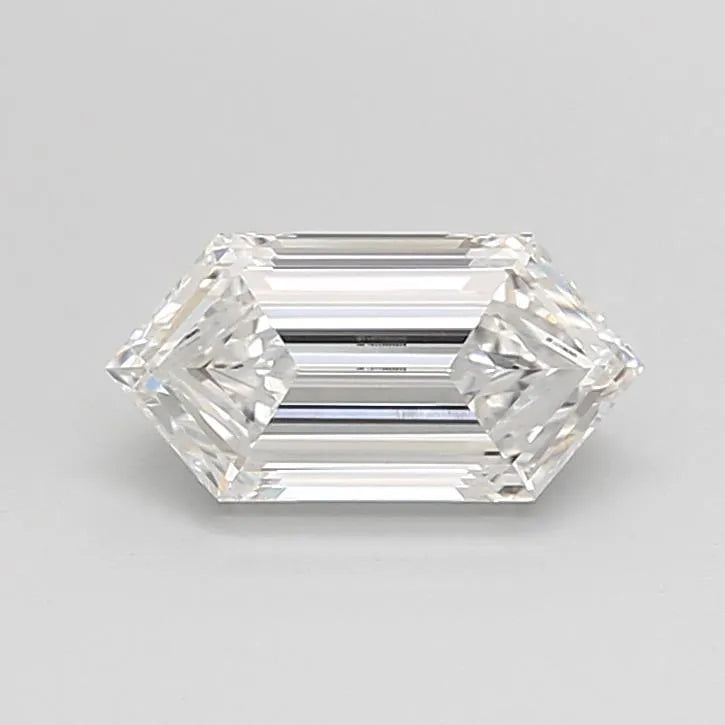 1.02ct Hexagonal Lab Grown Diamond (Colour F, Clarity VVS1, IGI Certified)