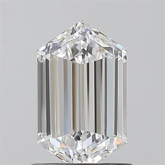 1.02ct Hexagonal Natural Diamond (Colour D, Clarity IF, GIA Certified)