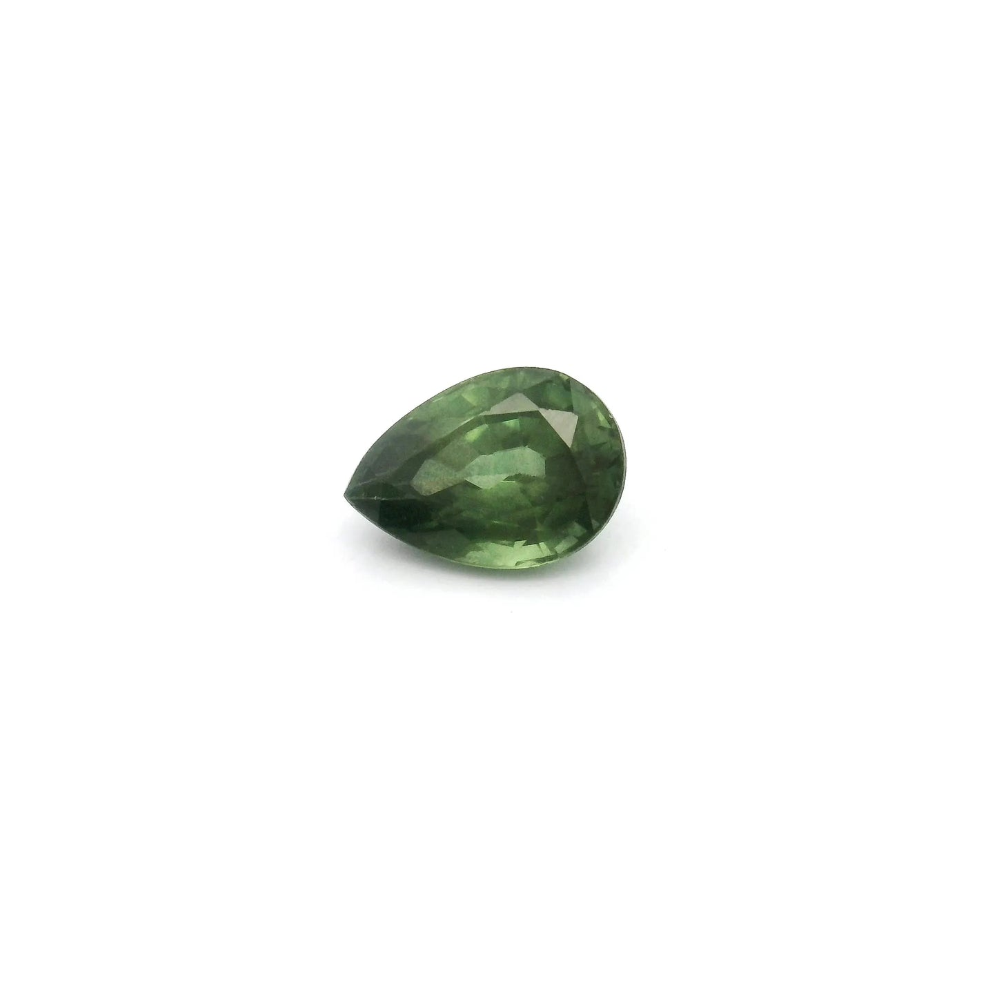 1.04ct Pear Natural Sapphire (Colour Green, Clarity Slightly Included, Cut Faceted)