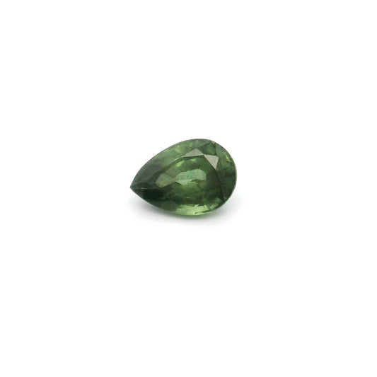1.04ct Pear Natural Sapphire (Colour Green, Clarity Slightly Included, Cut Faceted)