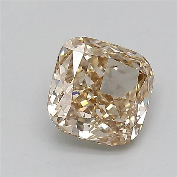 1.05ct Cushion modified Lab Grown Diamond (Colour Very Light Brown, Clarity VVS1, IGI Certified)